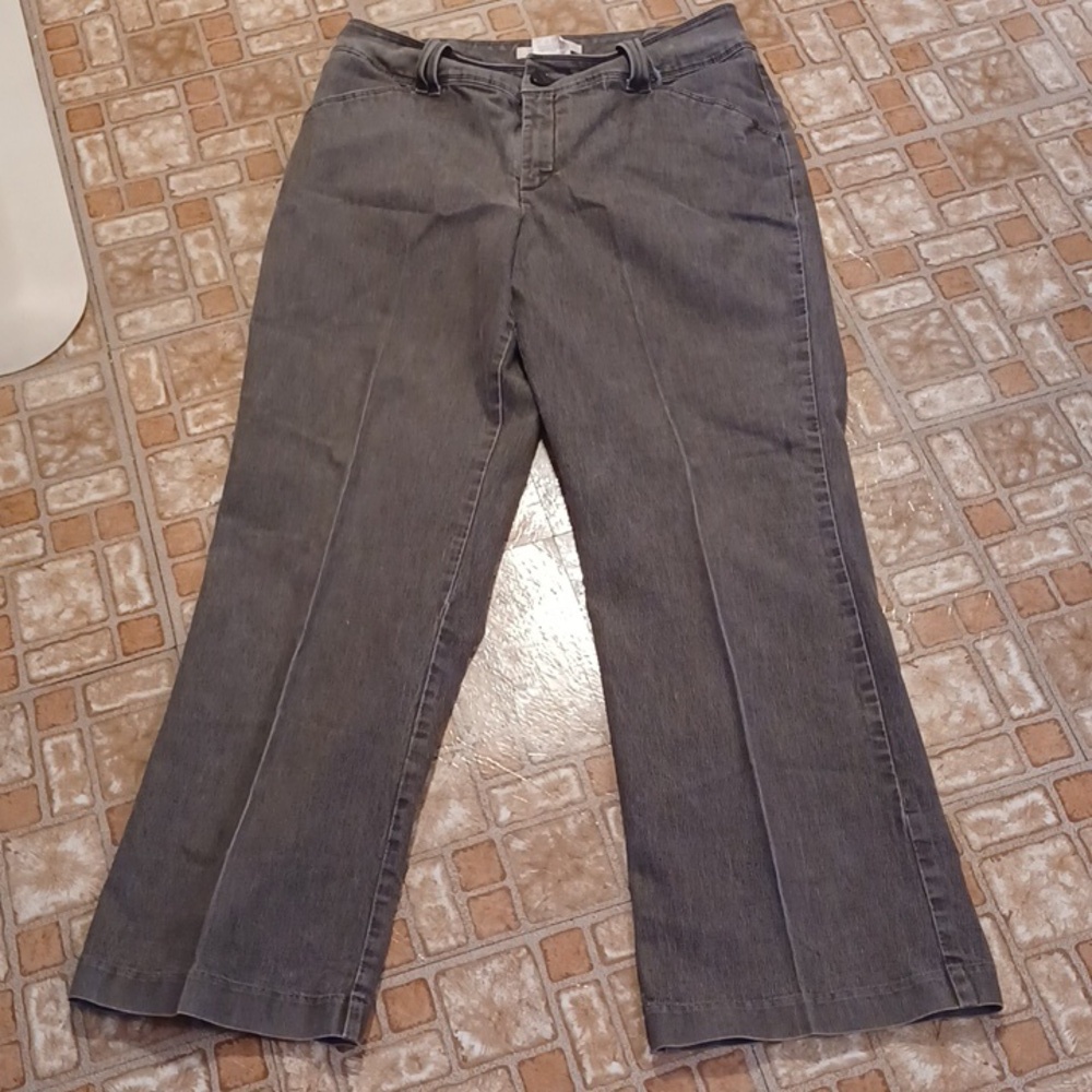 Lee Platinum naturally slimming jeans women's size 12P black